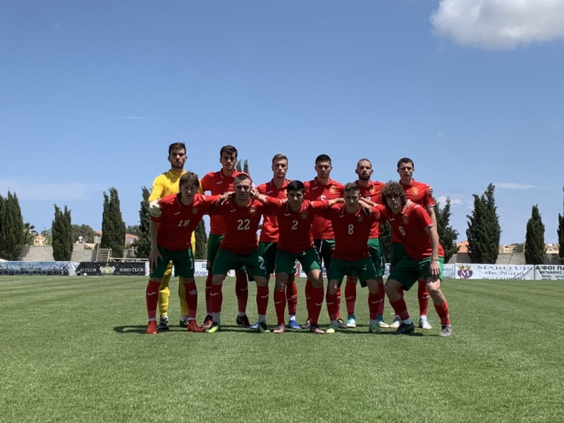 България U18 завърши наравно във втората си контрола с Кипър